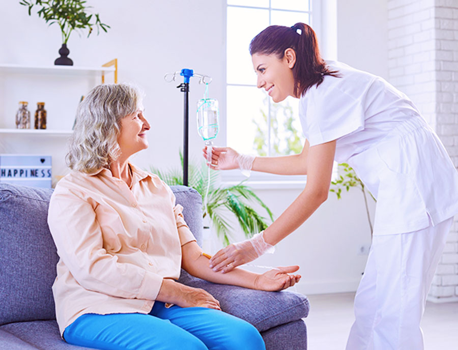 Home Infusion Therapy | Personalized & Convenient Services in Your Home | AAdi Home Health & Hospice Agency